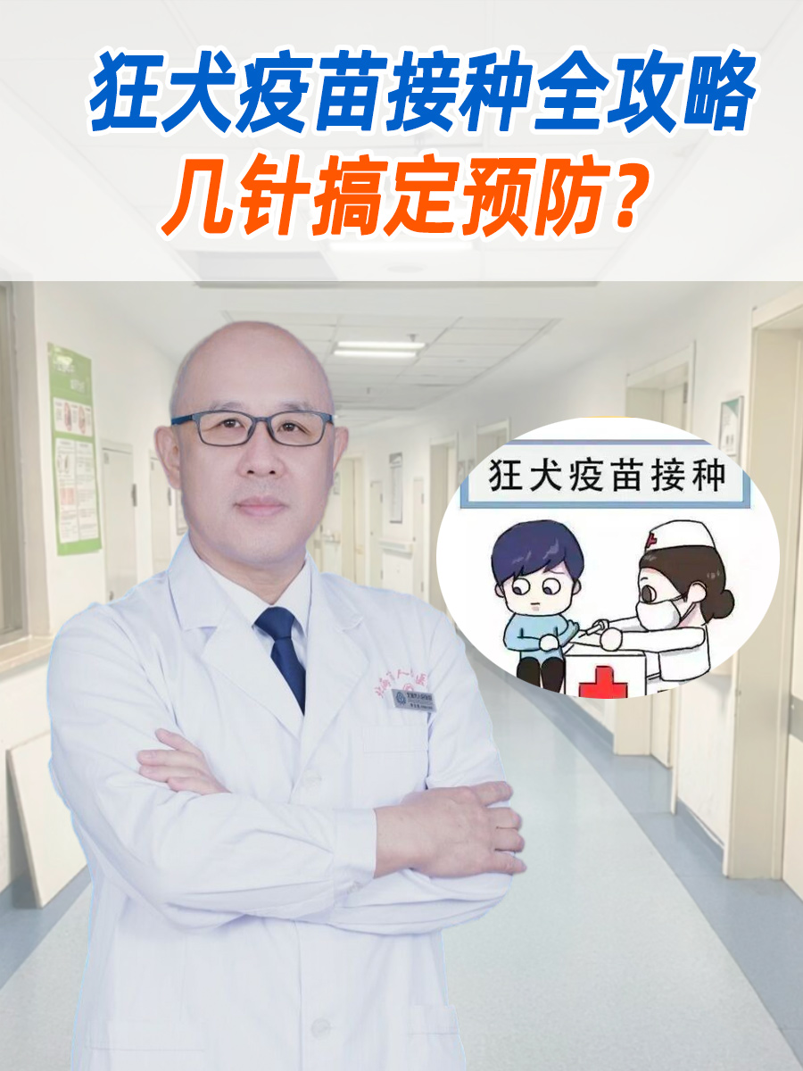 狂犬疫苗接种全攻略：几针搞定预防？