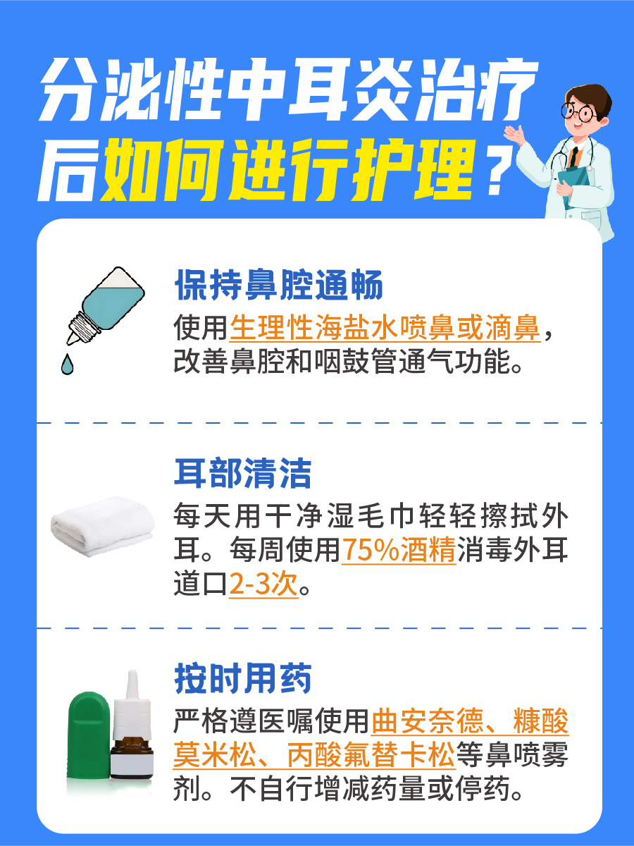 分泌性中耳炎多久能恢复正常，你知道吗？