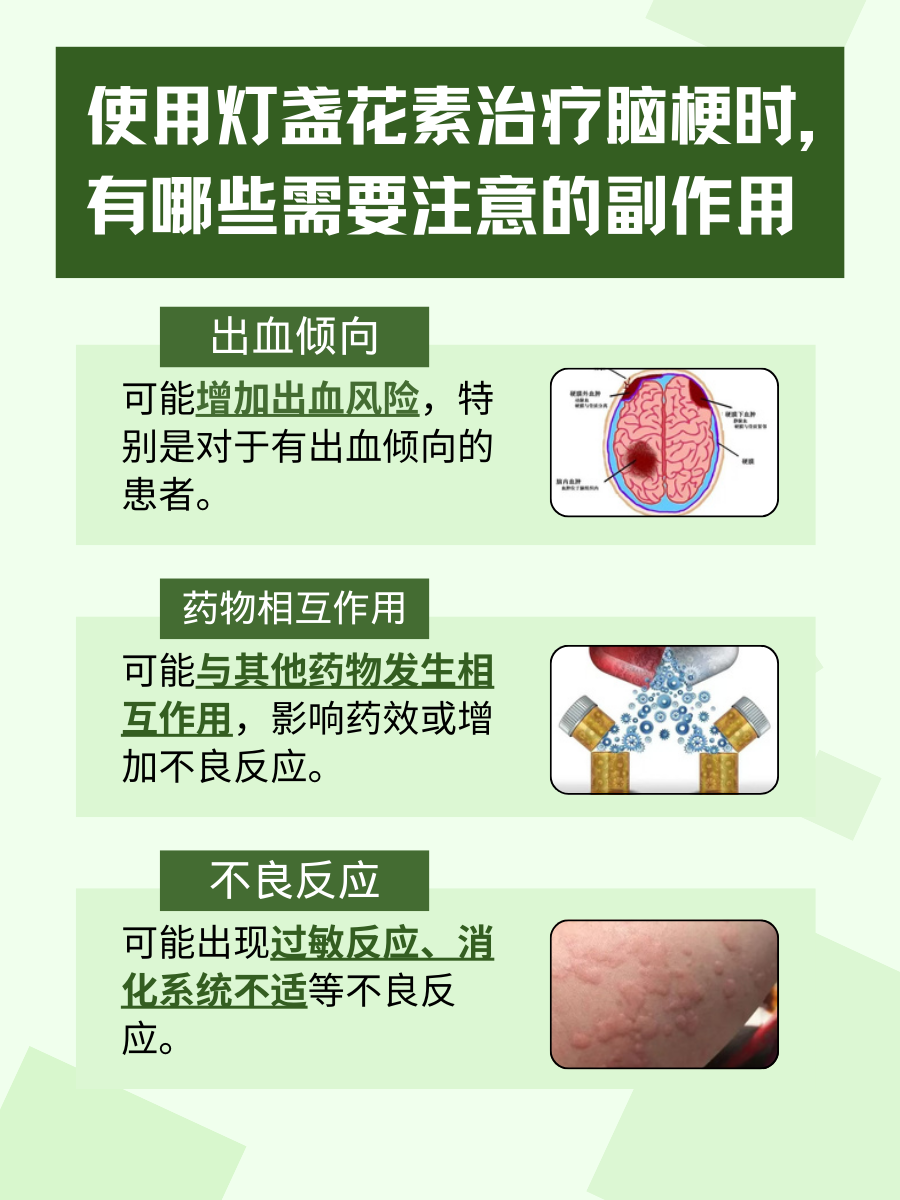 灯盏花素治疗脑梗，效果如何？一看便知！