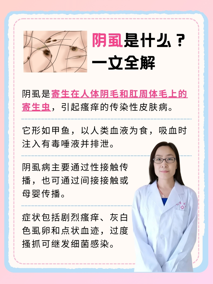阴虱是什么?一文全解