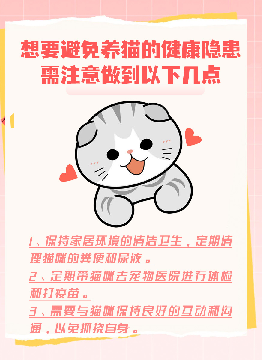 警惕！养猫可能对人体健康造成这些不良影响