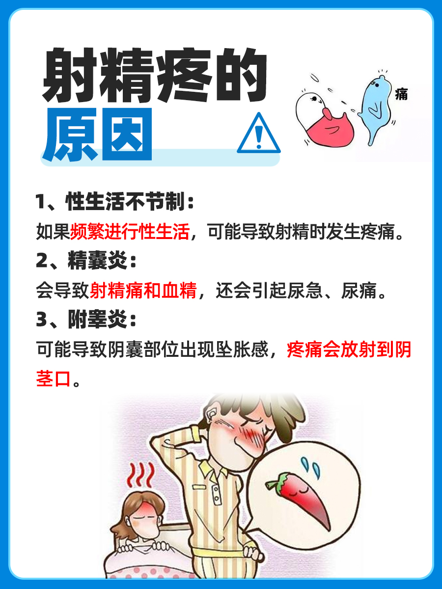 射精疼？你了解其背后真正原因吗