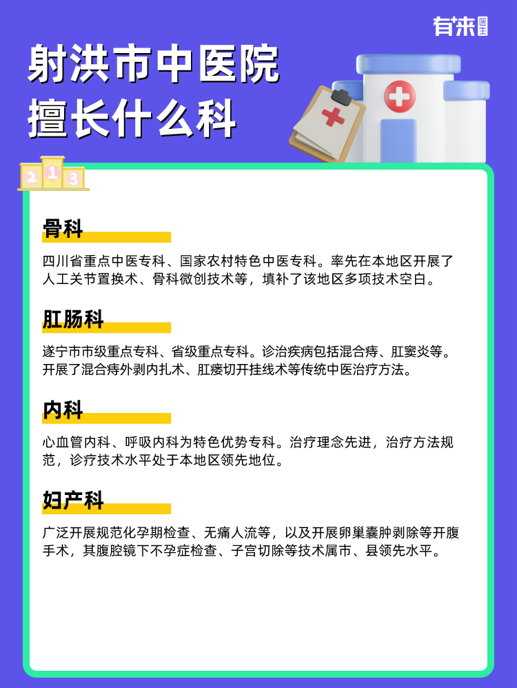 射洪市中医院擅长什么科