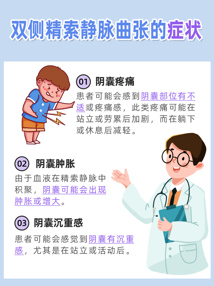 探究：双侧精索静脉曲张是什么原因导致的