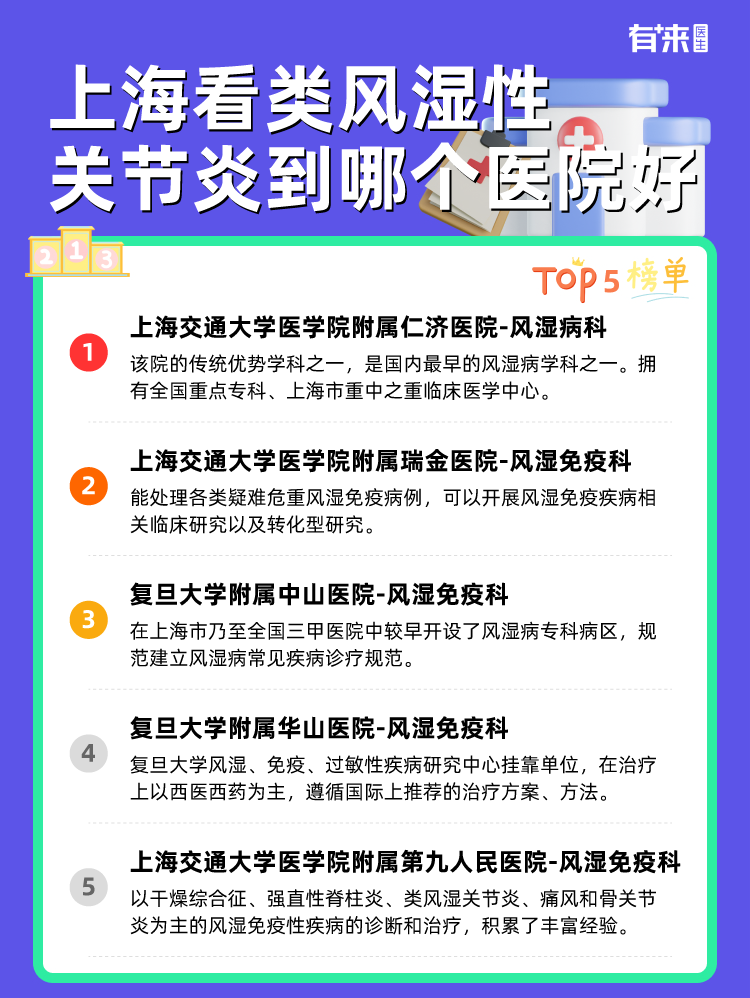 上海看类风湿性关节炎到哪个医院好