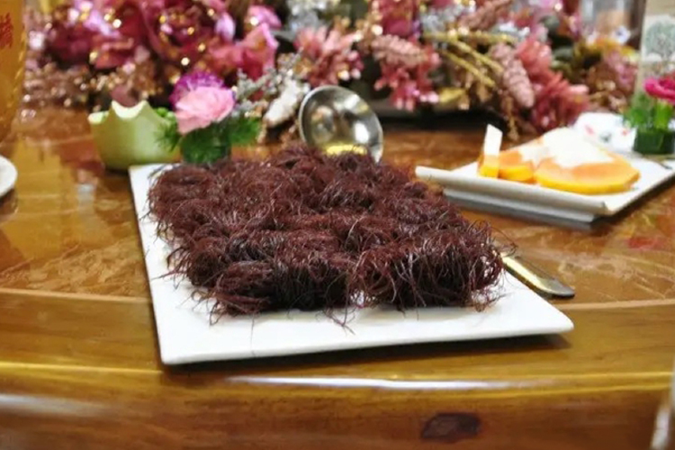 野生红毛草药材图