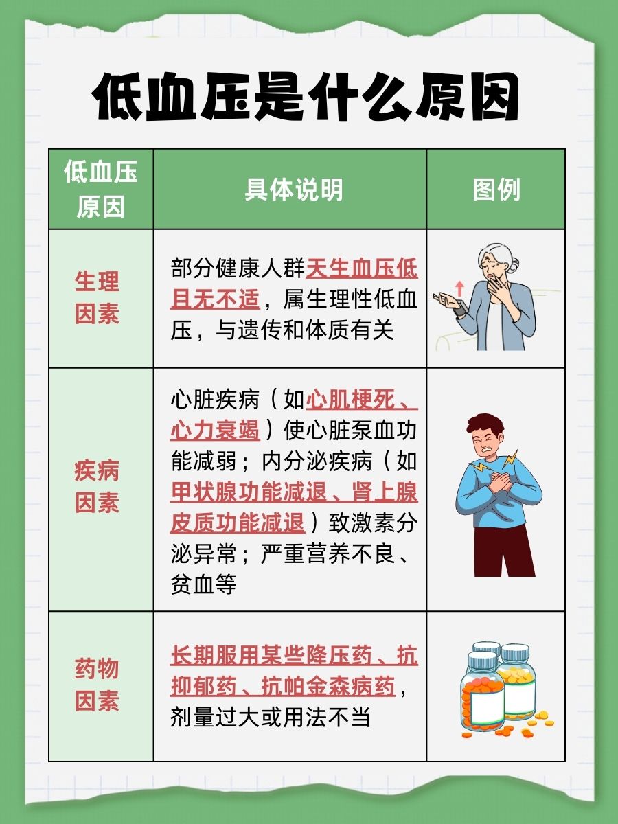 医生解析：低血压是什么原因