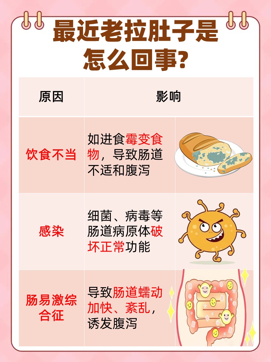 探究频繁拉肚子，找出背后原因