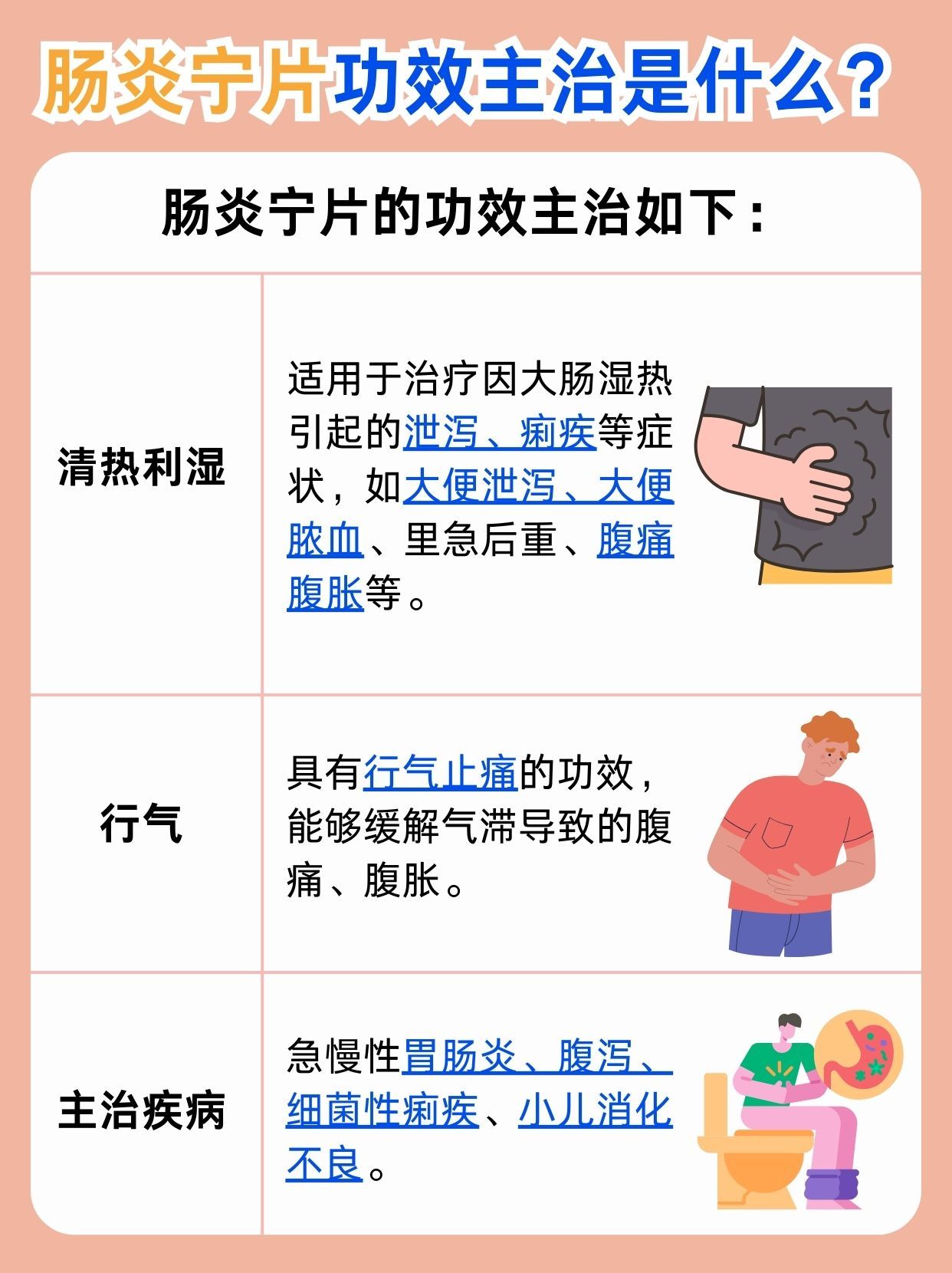 关于肠炎宁片，这些功效和主治你必须知道