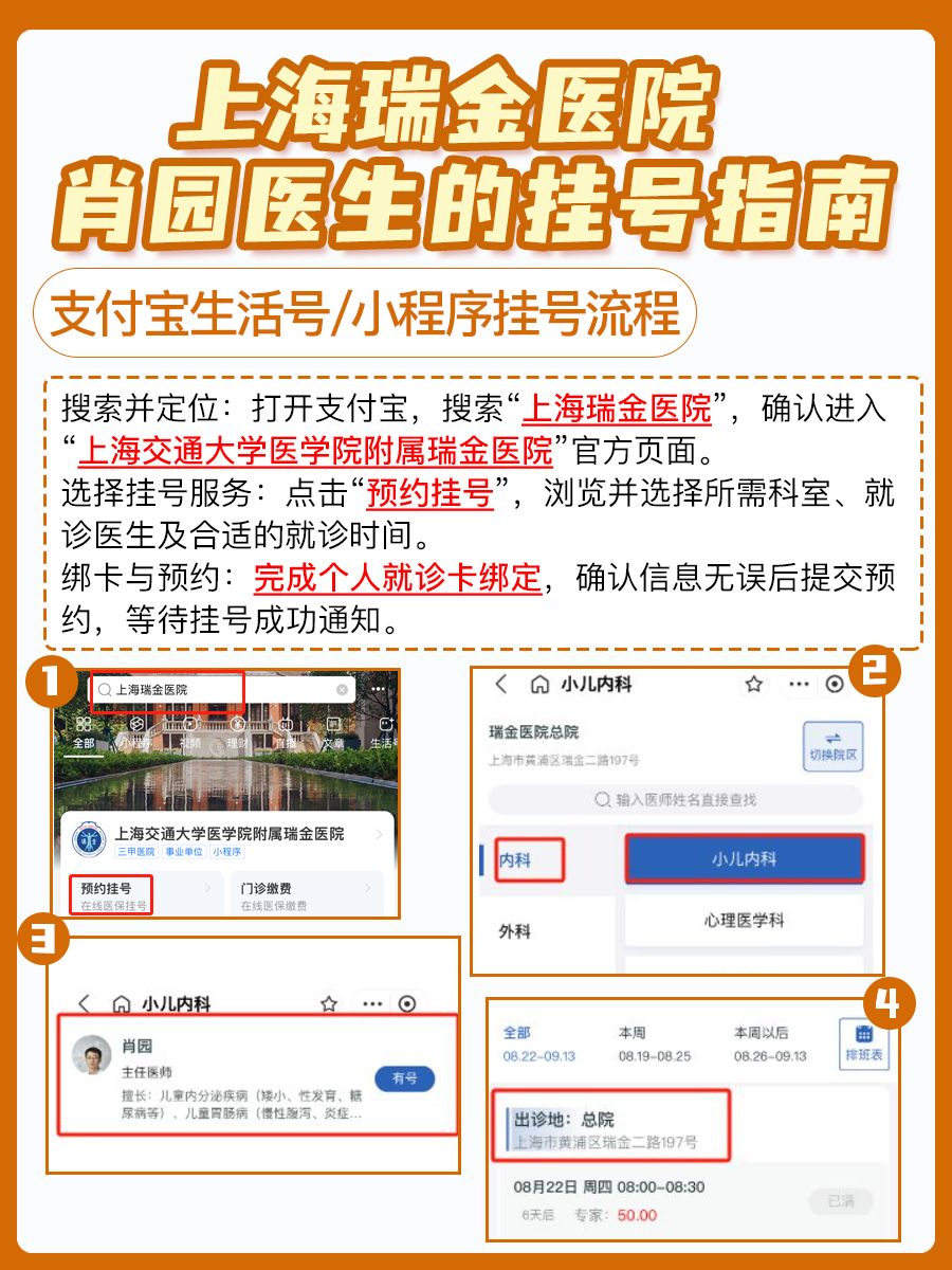 上海瑞金医院肖园医生怎么样？怎么挂号？
