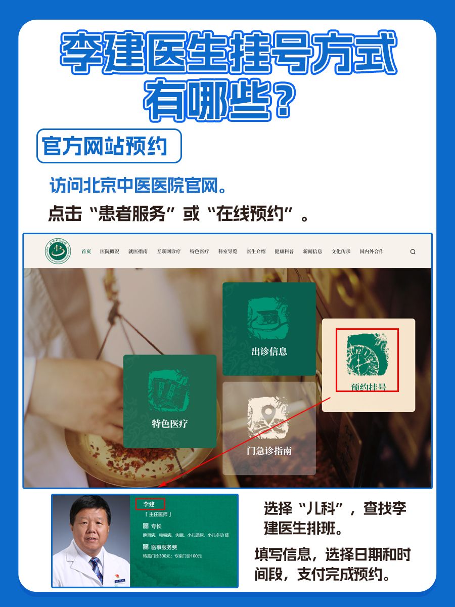 北京中医医院李建医生怎么样?怎么挂号?