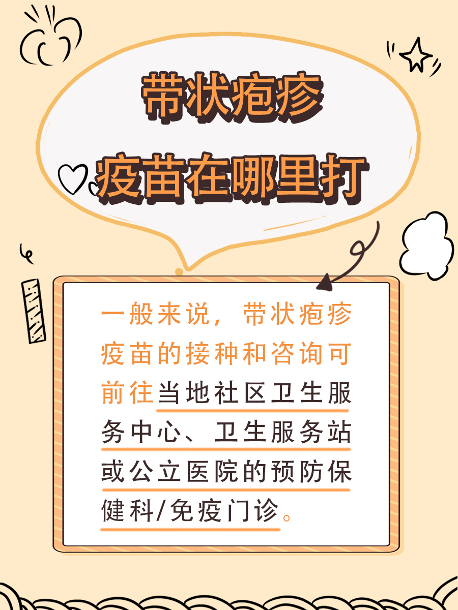 带状疱疹疫苗在哪里打？一文带你了解