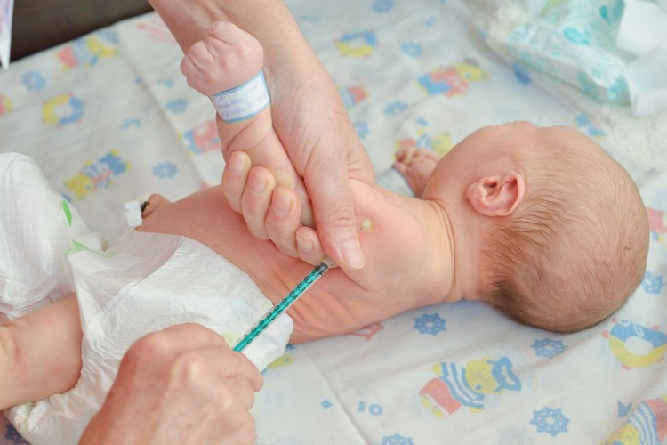 新生儿卡介苗注射部位及方法图 新生儿卡介苗注射部位及方法图