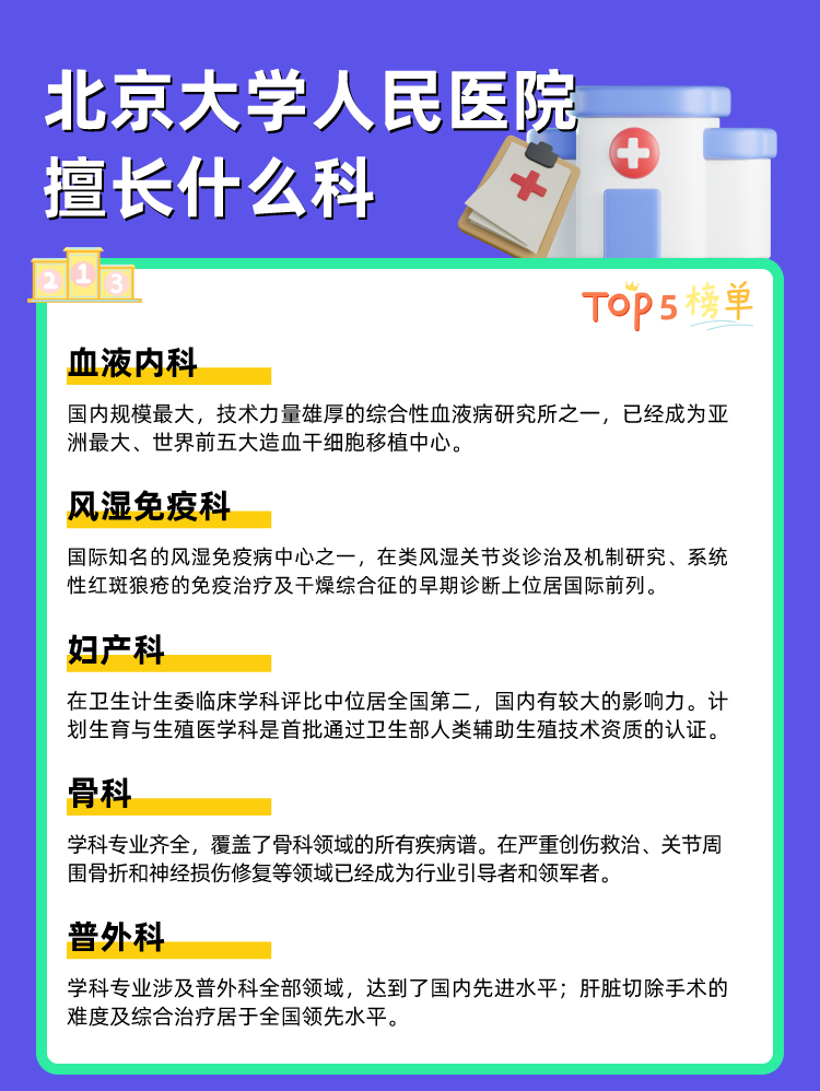 北京大学人民医院擅长什么科