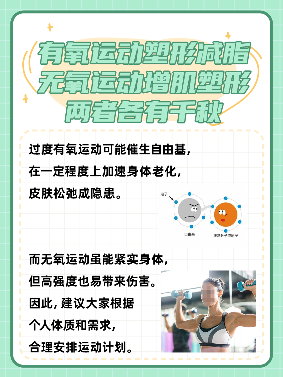 有氧运动与无氧运动，哪个更容易催人老？