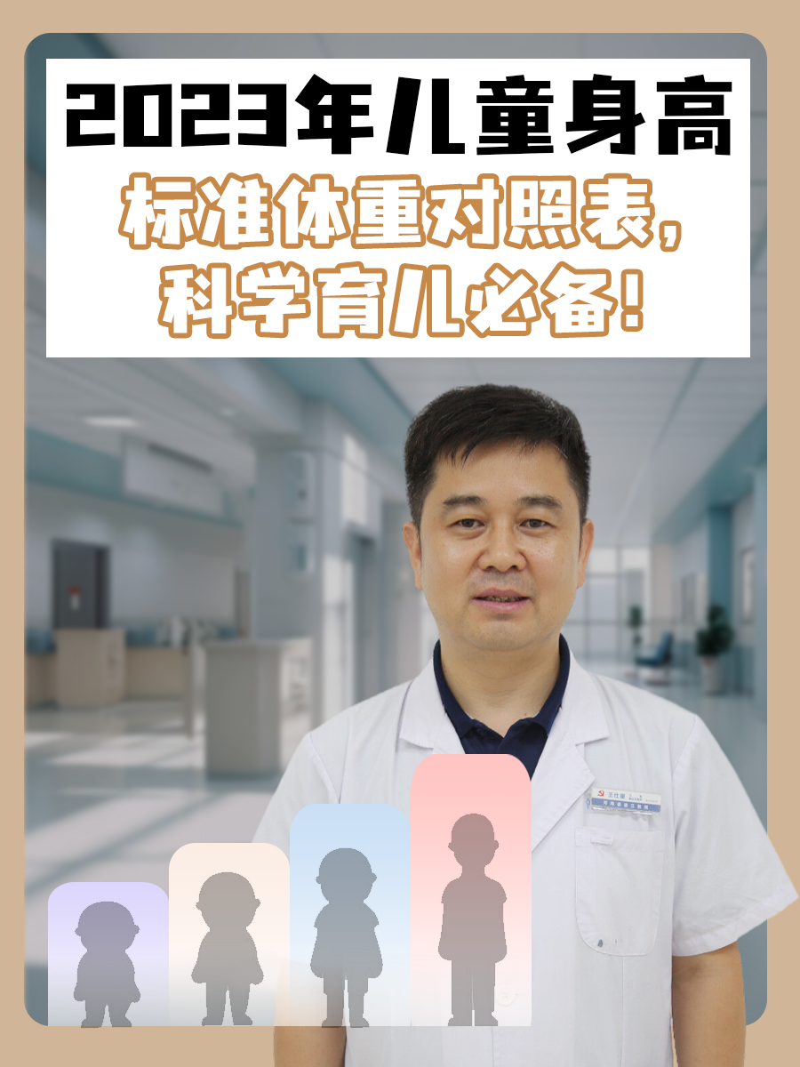 2023年儿童身高标准体重对照表，科学育儿必备！