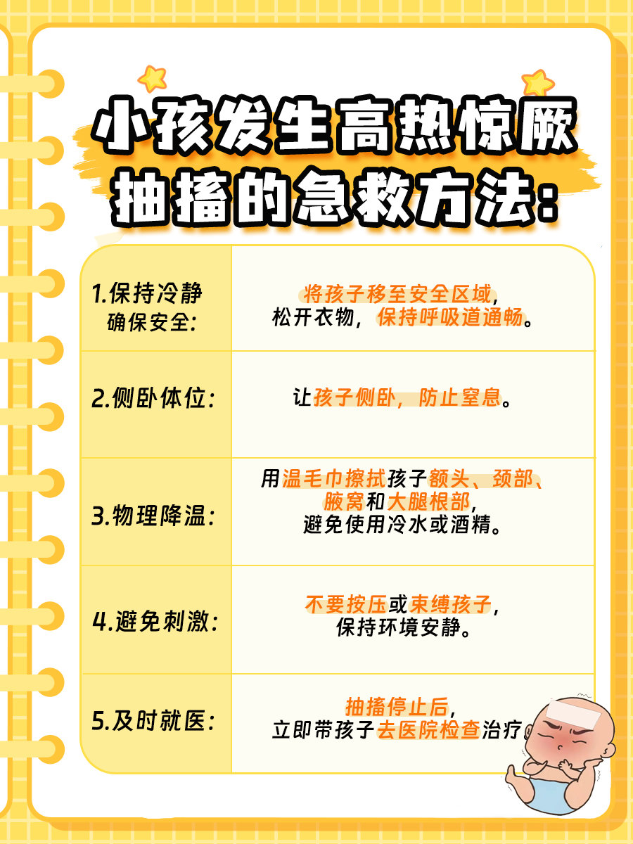 小儿高热惊厥抽搐：急救处理的科学指南