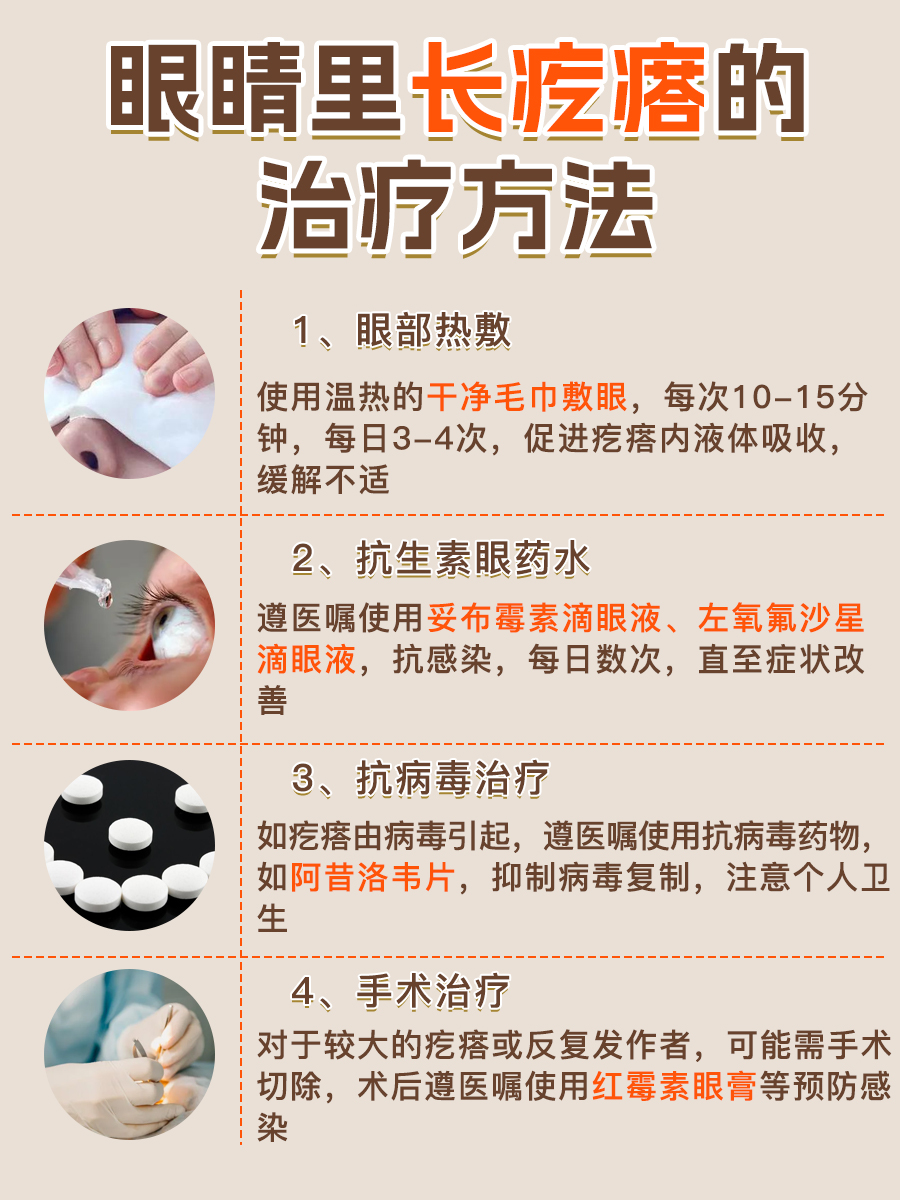 眼内长疙瘩莫慌，医生教你方法