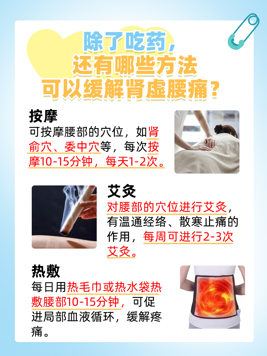 肾虚腰痛吃什么药效果好？一文解析