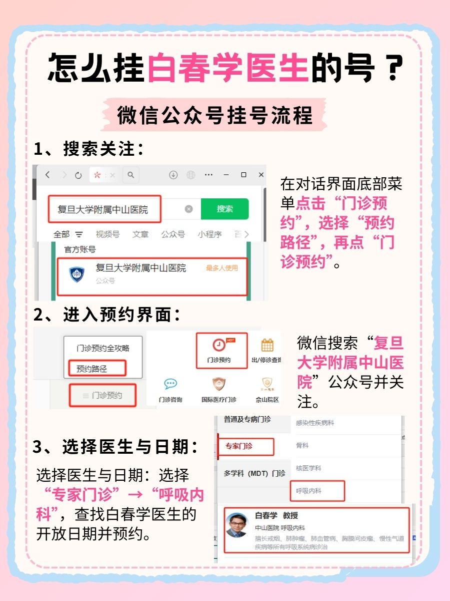 上海中山医院白春学医生怎么样?怎么挂号?