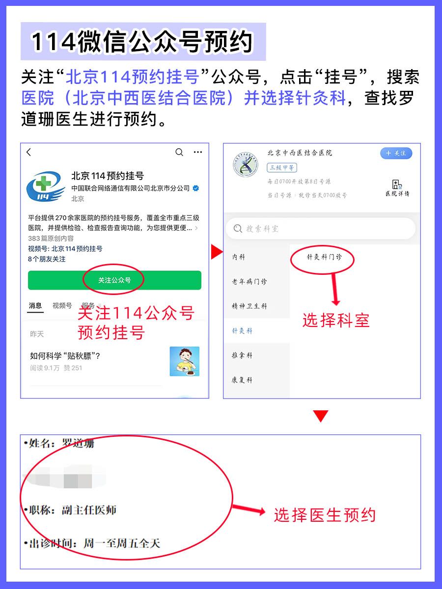 北京中西医结合医院罗道珊医生怎么样？怎么挂号？