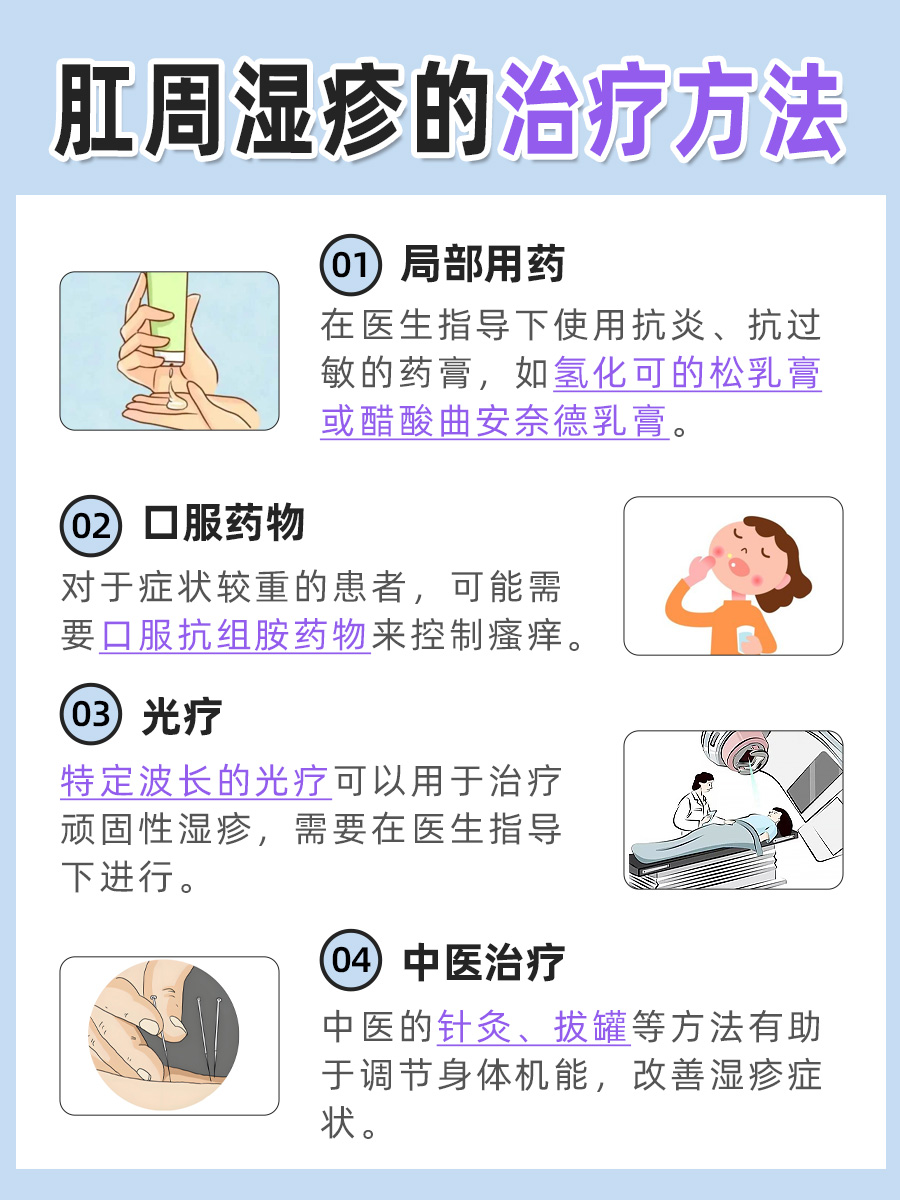 肛周湿疹缓解有方法,医生建议这样处理~