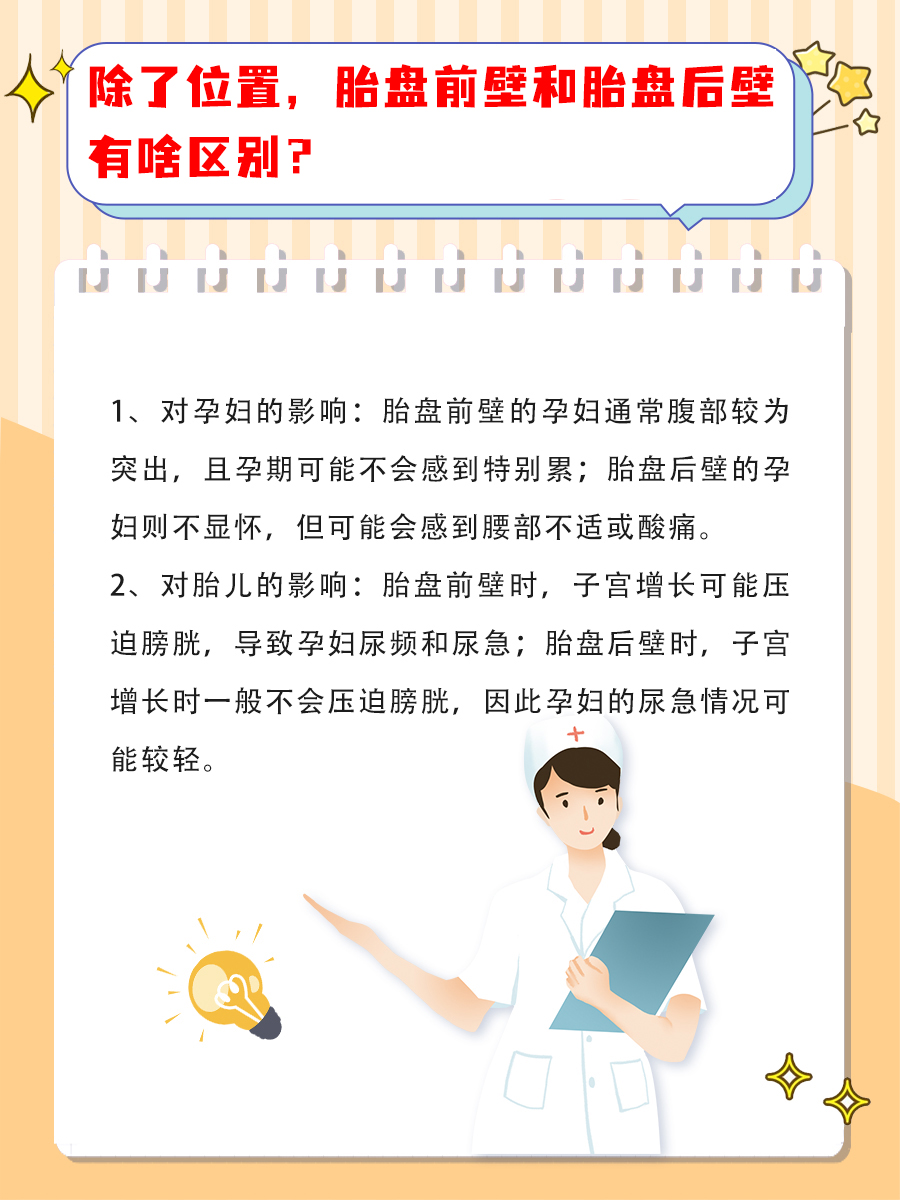 怀女孩时，胎盘一般是前壁还是后壁？