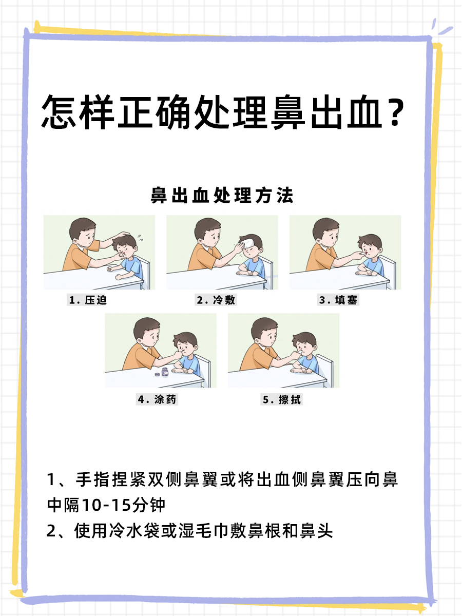 12岁小孩鼻子出血七种原因