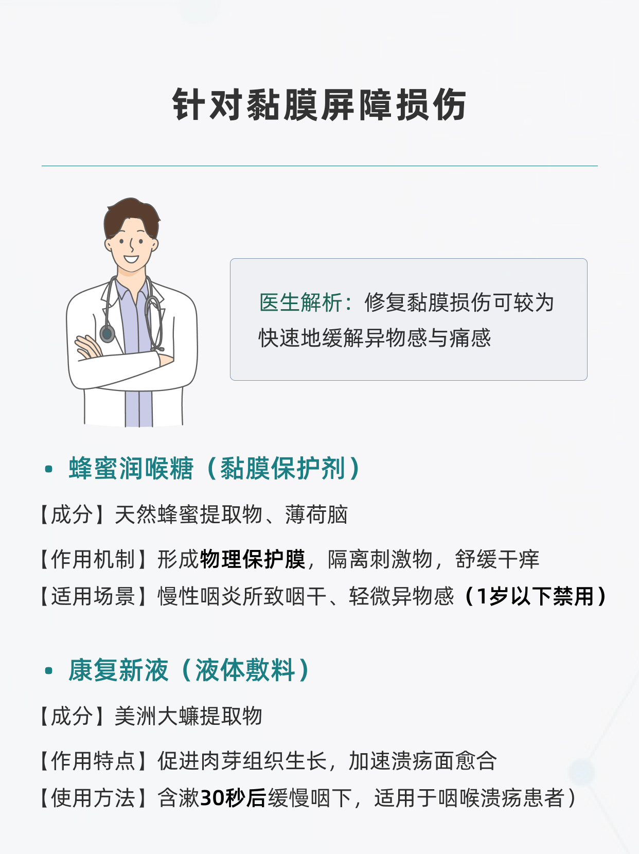 喉咙吞口水痛到无法忍？这些药让你好得快些