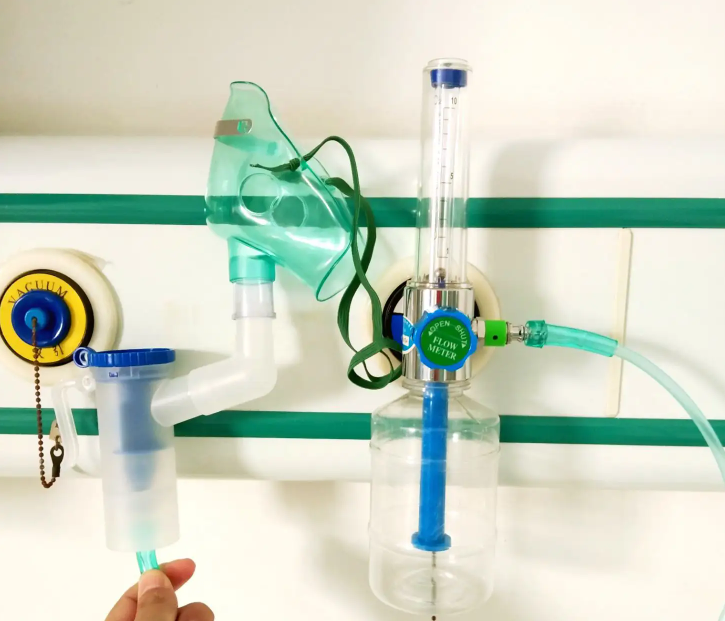 连接氧气装置图