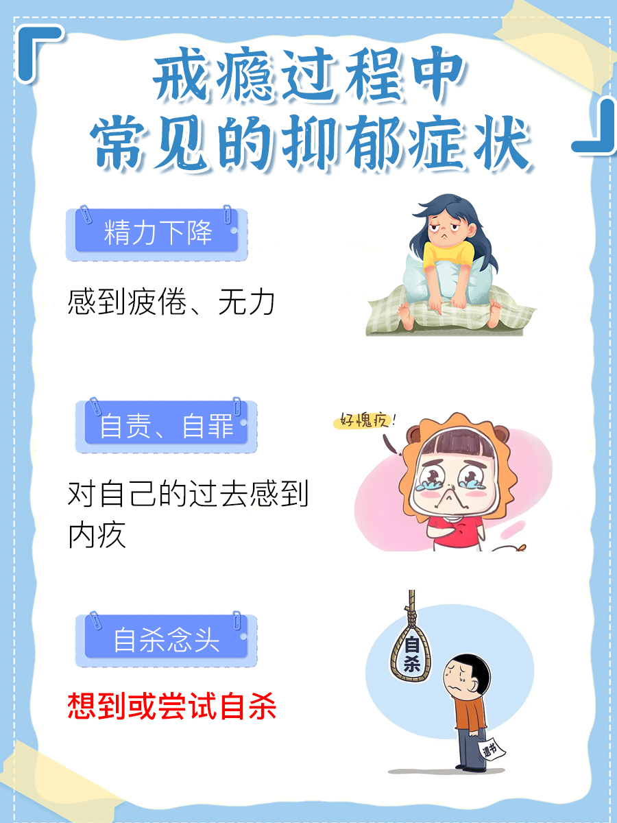 戒瘾不易，可能导致抑郁吗？