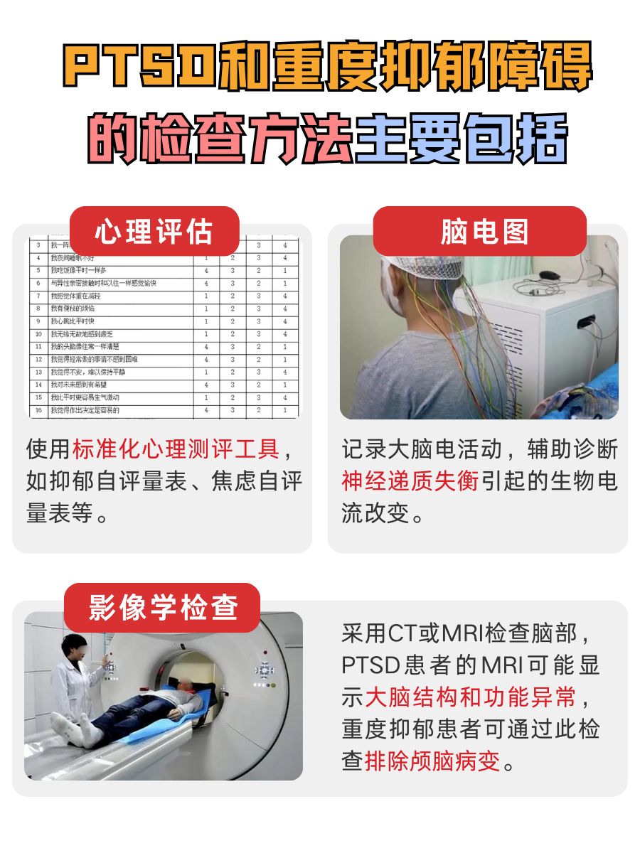 揭开：PTSD与重度抑郁的区别是什么