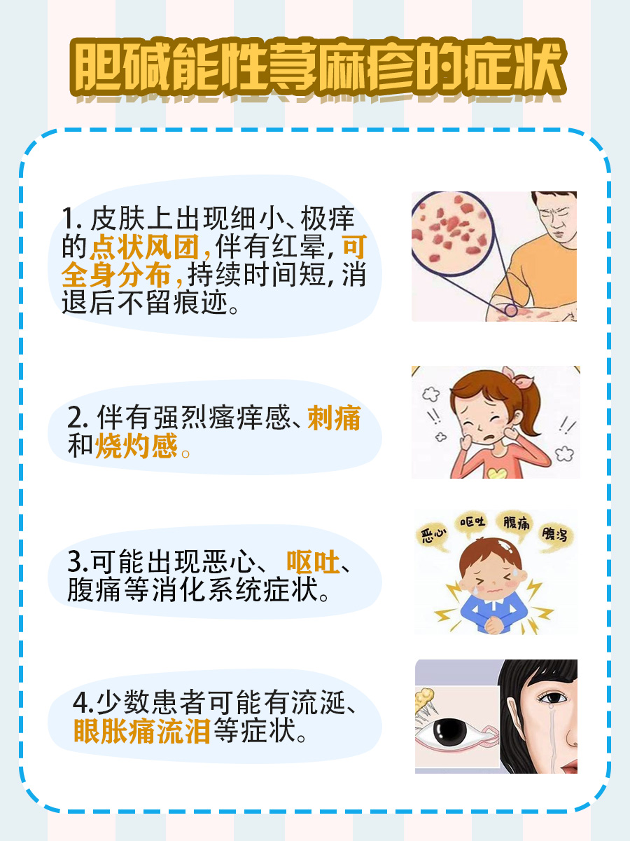 突然患上胆碱能性荨麻疹,究竟为何?