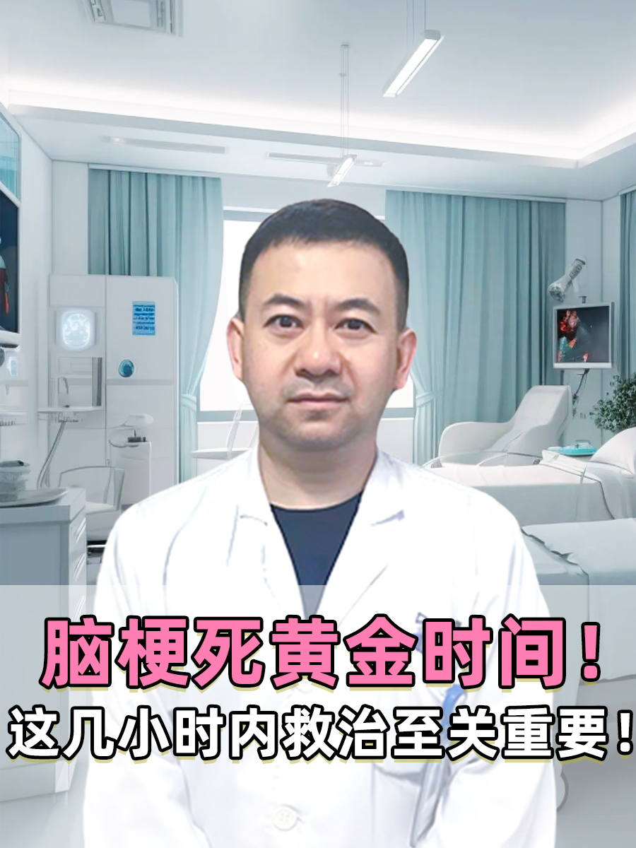 脑梗死黄金时间！这几小时内救治至关重要！
