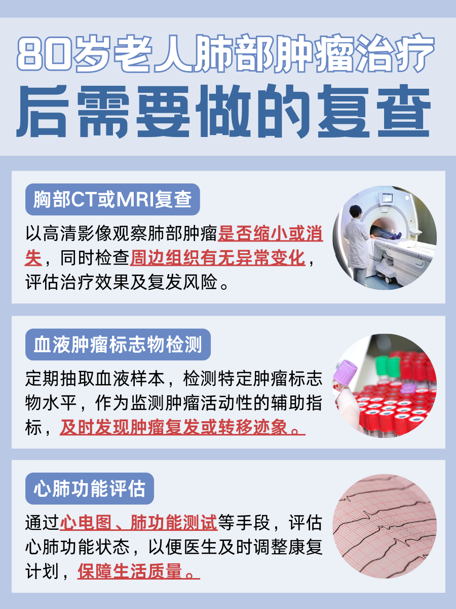 80岁老人查出肺部肿瘤,如何应对?