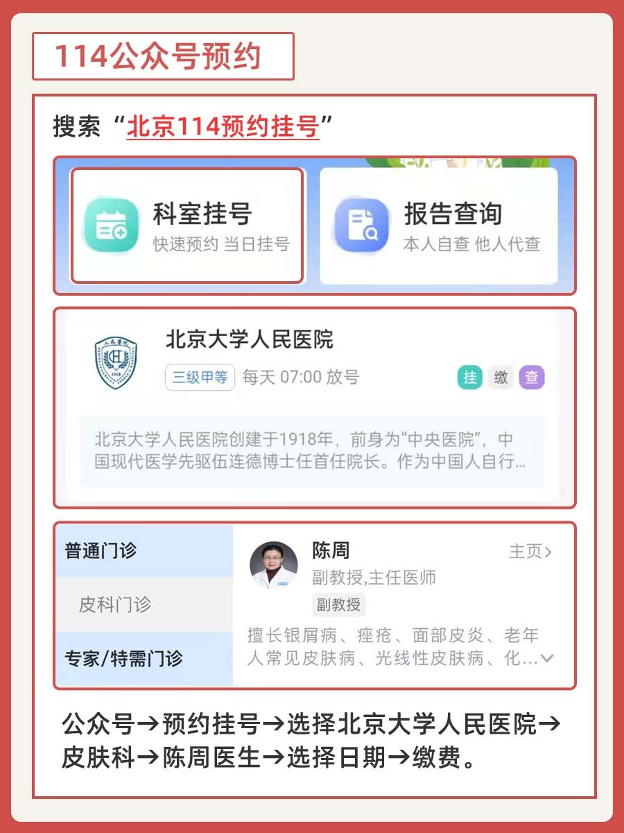 北大人民医院陈周医生怎么样?怎么挂号?