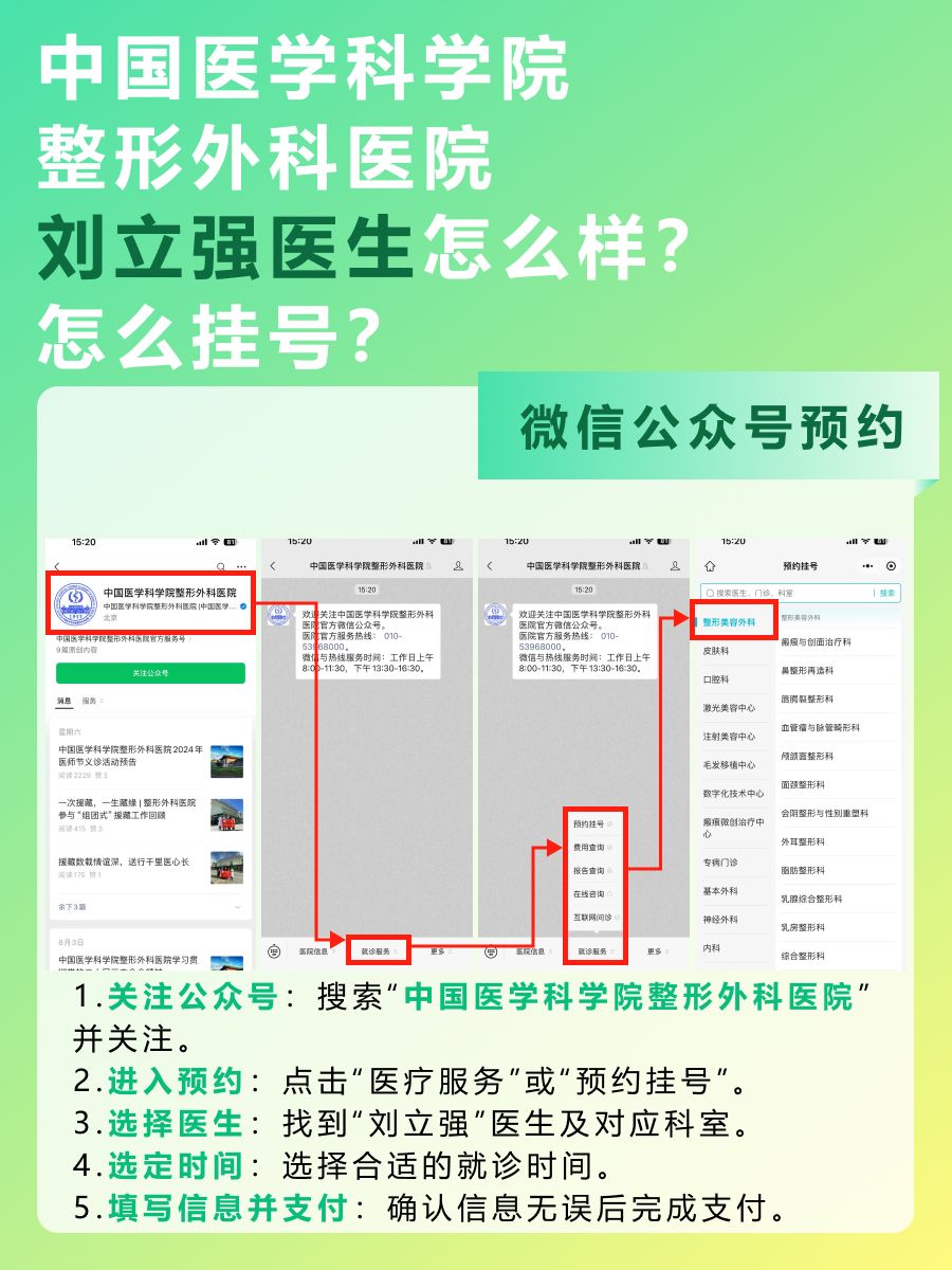中国医学科学院整形外科医院刘立强医生怎么样?怎么挂号?