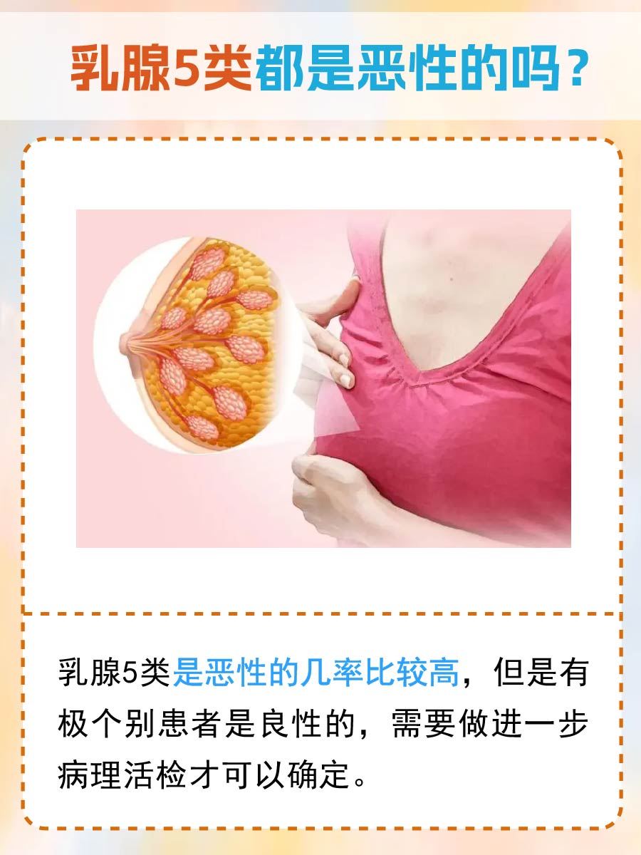 揭秘乳腺5类诊断：都是恶性肿瘤吗？