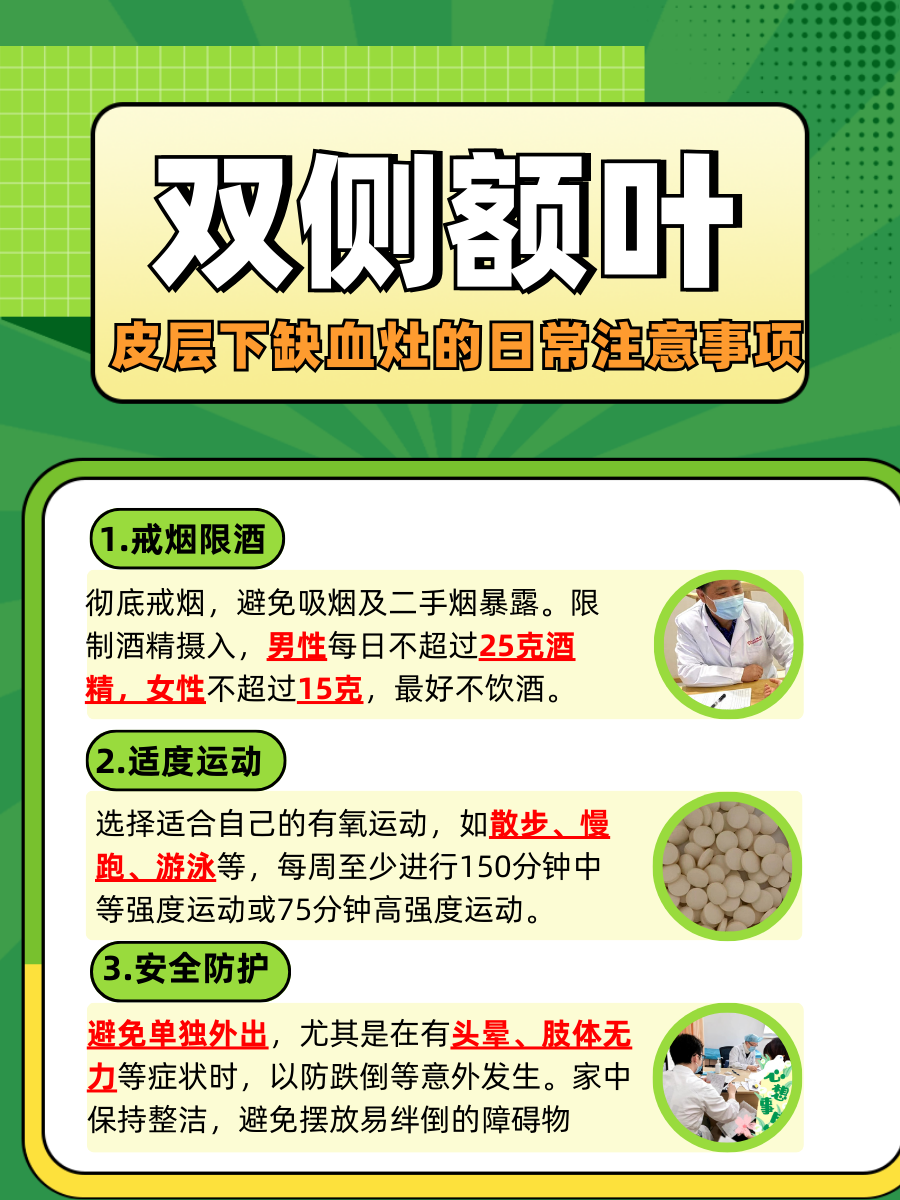 双侧额叶皮层下缺血灶：如何应对与治疗？