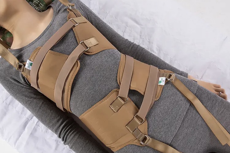 便携腰椎牵引器图 便携腰椎牵引器图