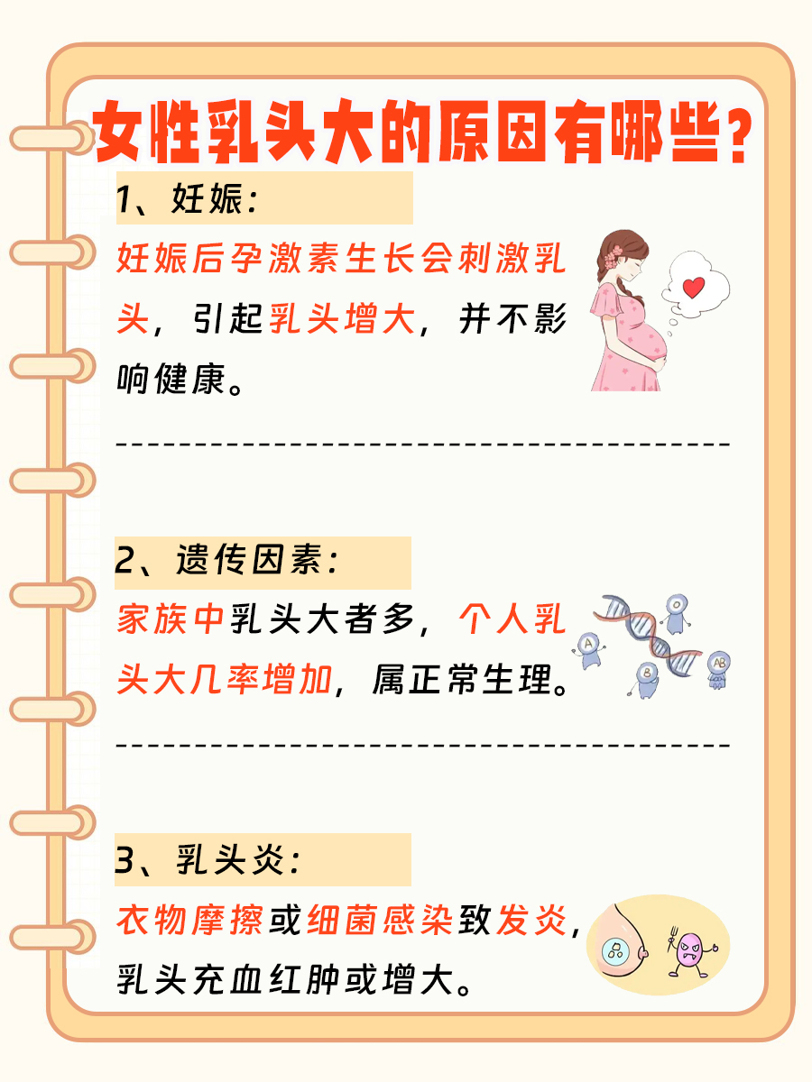 赶紧了解:女性乳头大是怎么回事?
