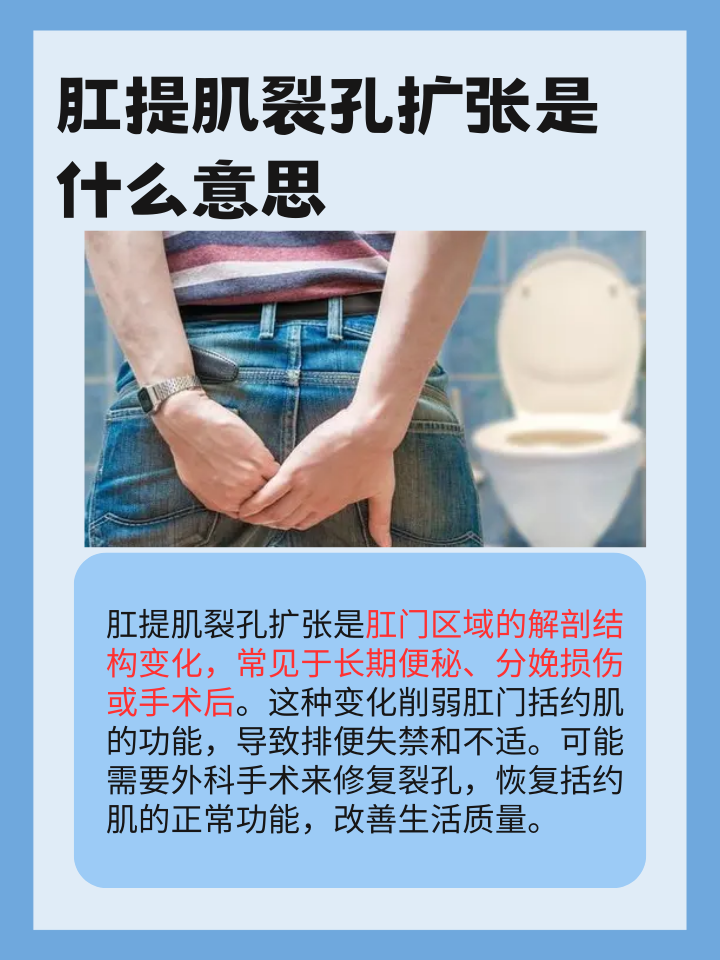 探究：肛提肌裂孔扩张是什么意思？