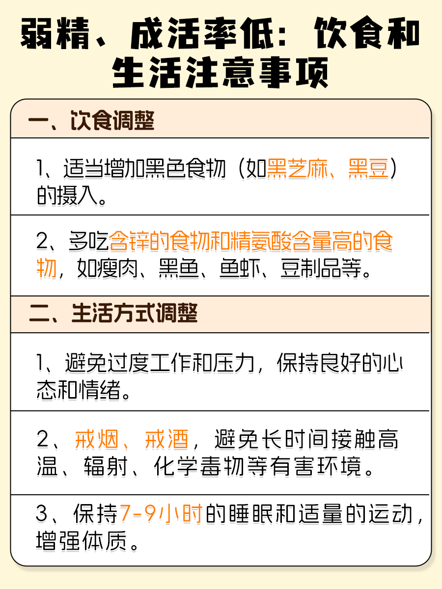 弱精成活率低:怎么办?能否怀孕?