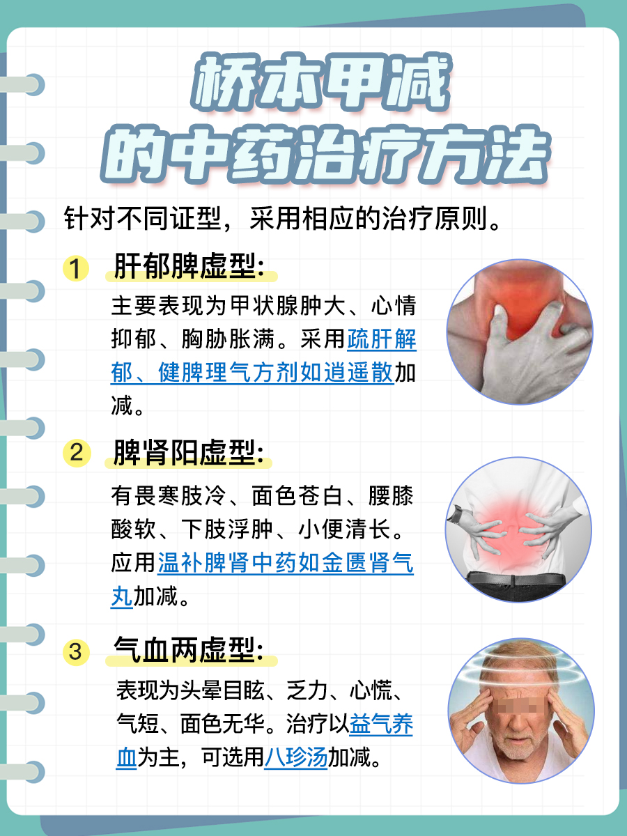 医生告诉你:桥本甲减可采用的中药治疗方法