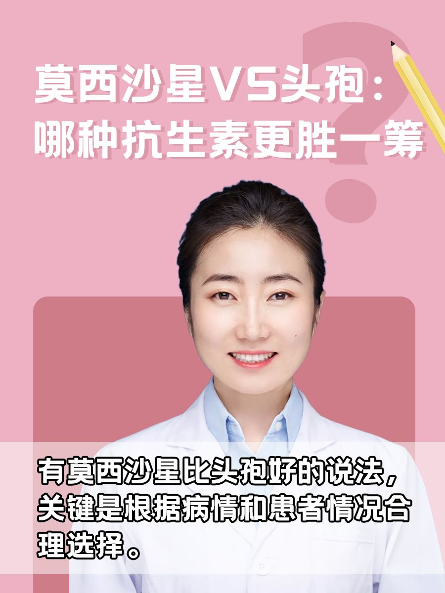莫西沙星VS头孢：哪种抗生素更胜一筹