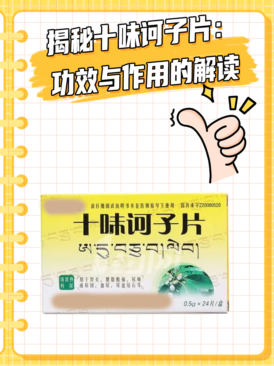 揭秘十味诃子片：功效与作用的解读