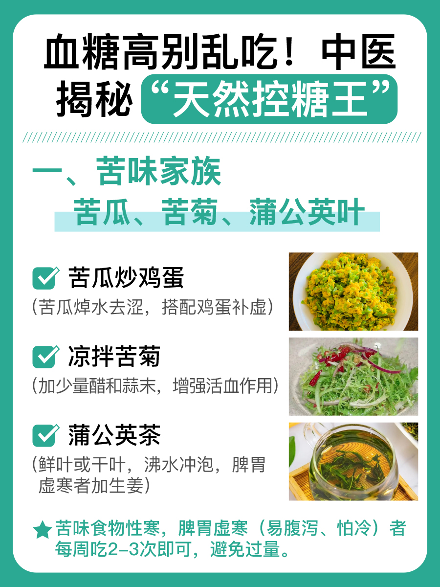 血糖高别乱吃！中医揭秘“天然控糖王”