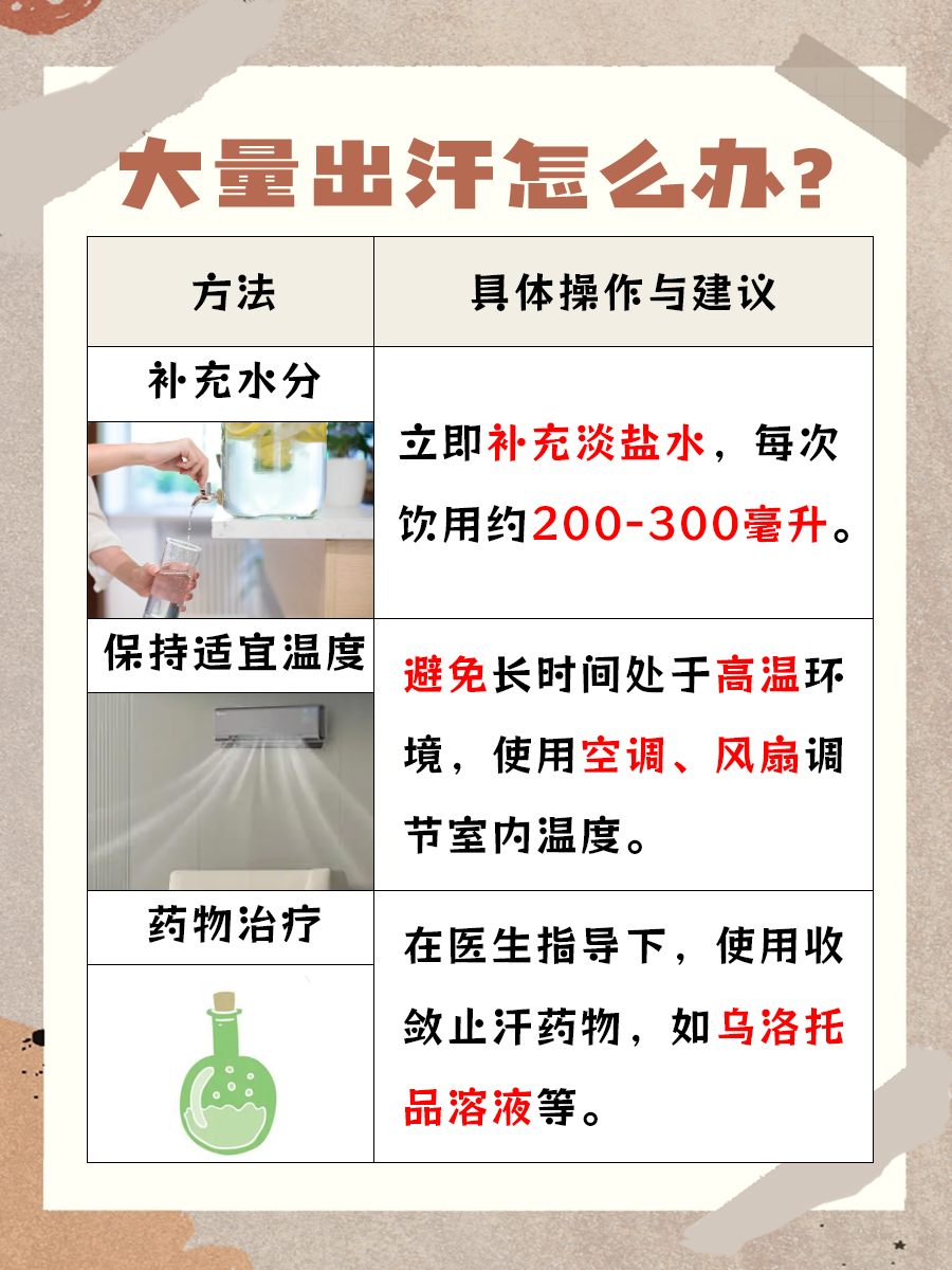 中医认为大量出汗伤身体的原因有哪些？一文解析