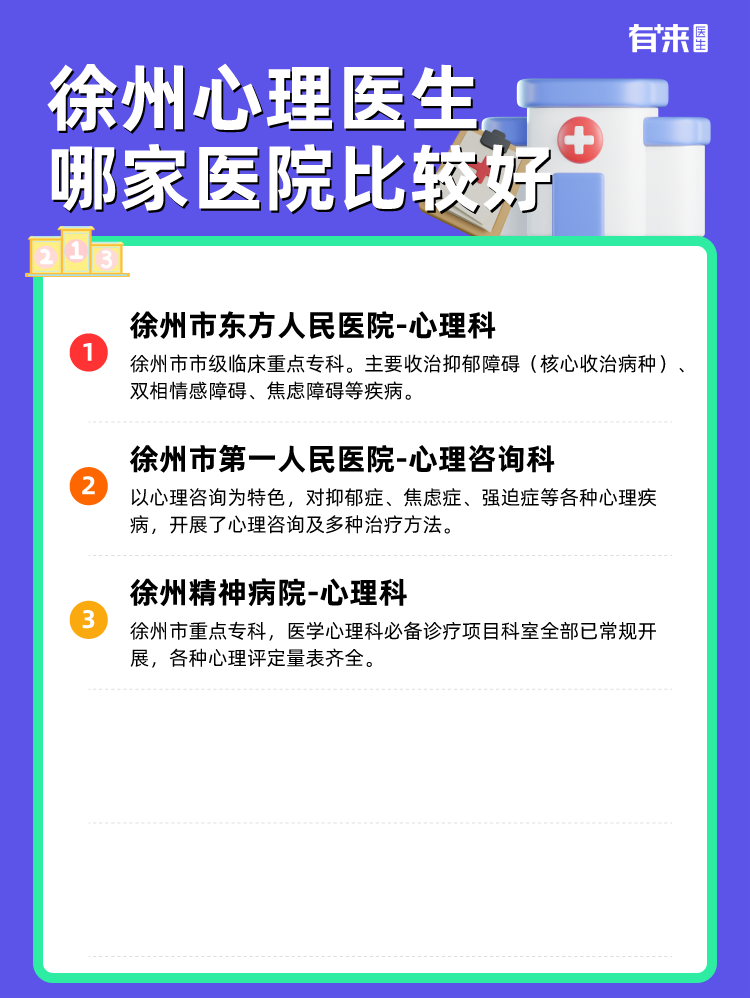 徐州心理医生哪家医院比较好