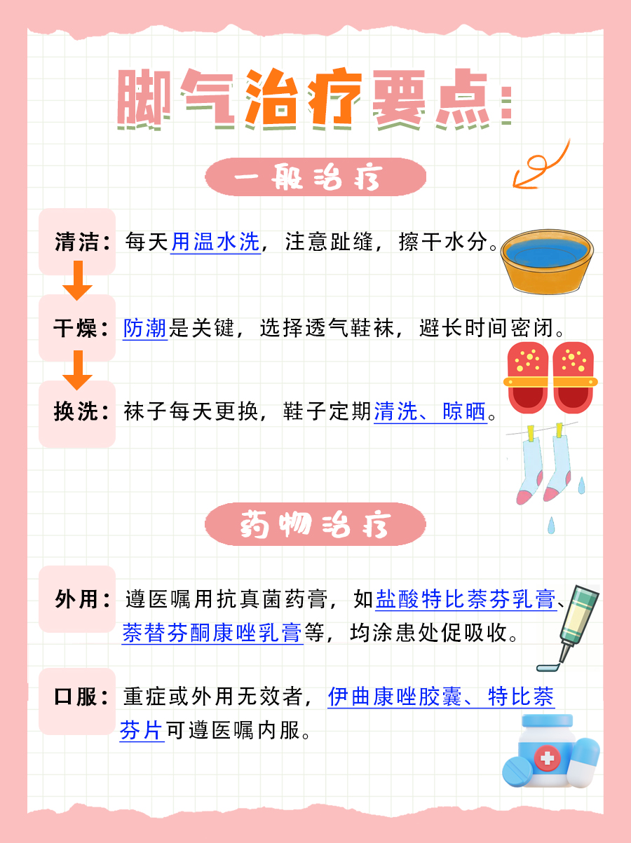 脚气不再怕！全方位治疗指南来了